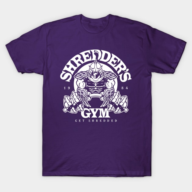 Shredder's Gym T-Shirt by BiggStankDogg